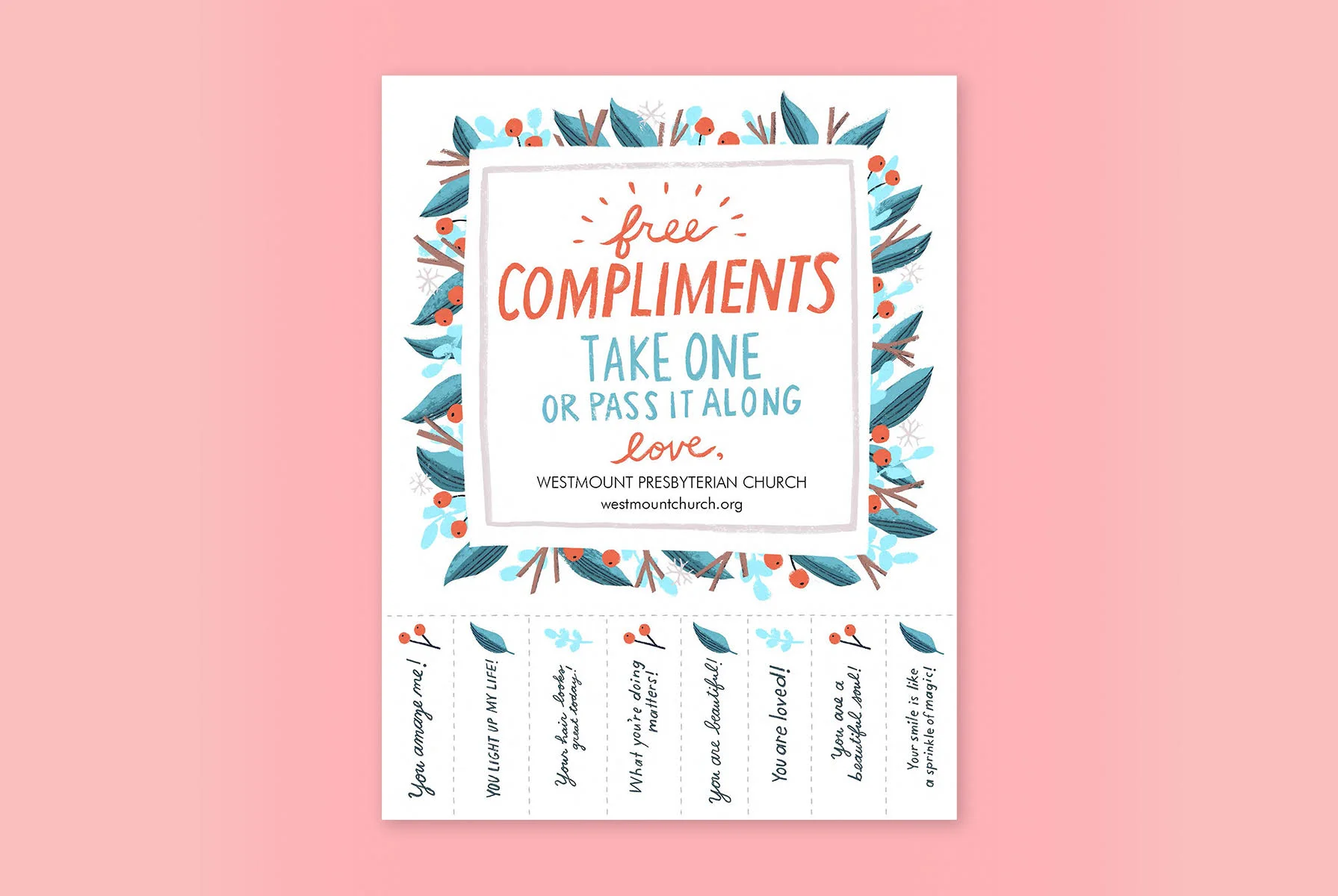 free compliment" printable